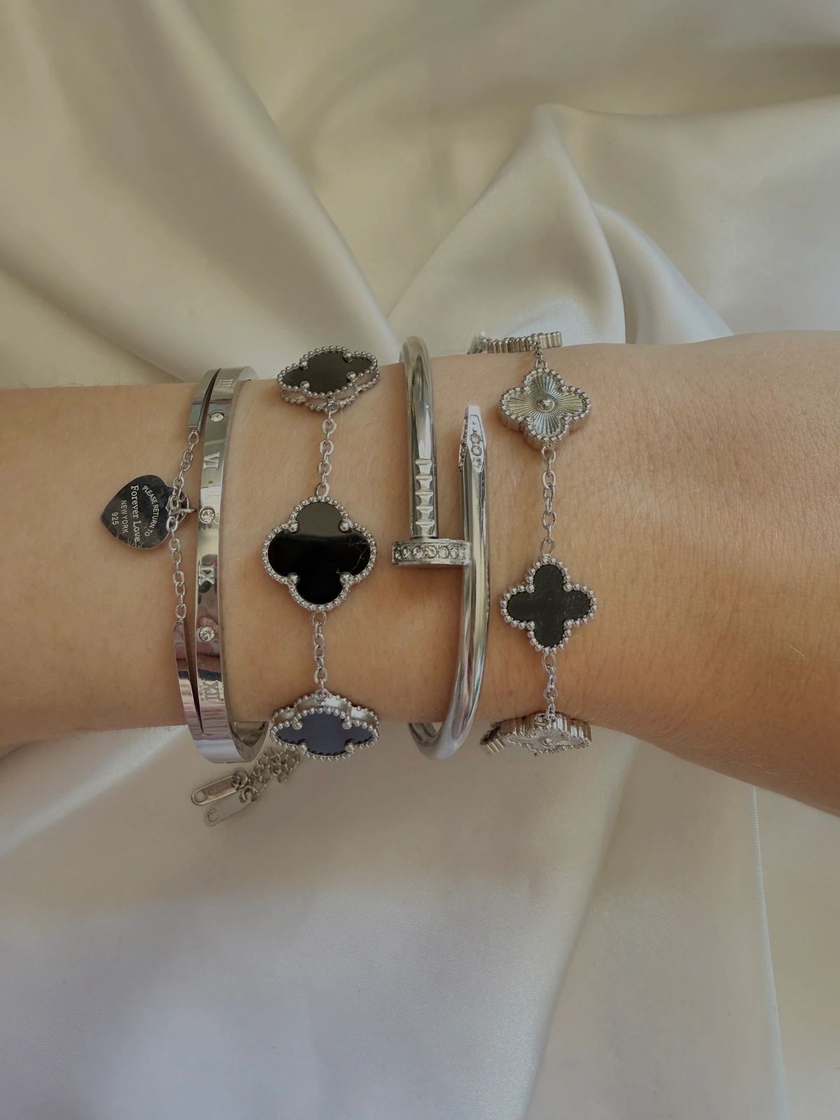 Pack Black & Silver - 4 pièces